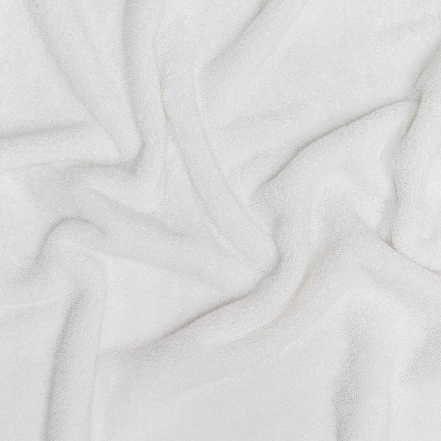 Close up with white Turkish towel texture